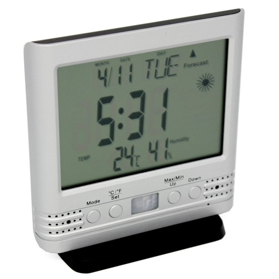 KJB Security Products DVR2561 Weather Clock with Covert Camera