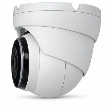 Eyemax UIU-MP4132V 4MP EX-SDI turret camera side-profile view.