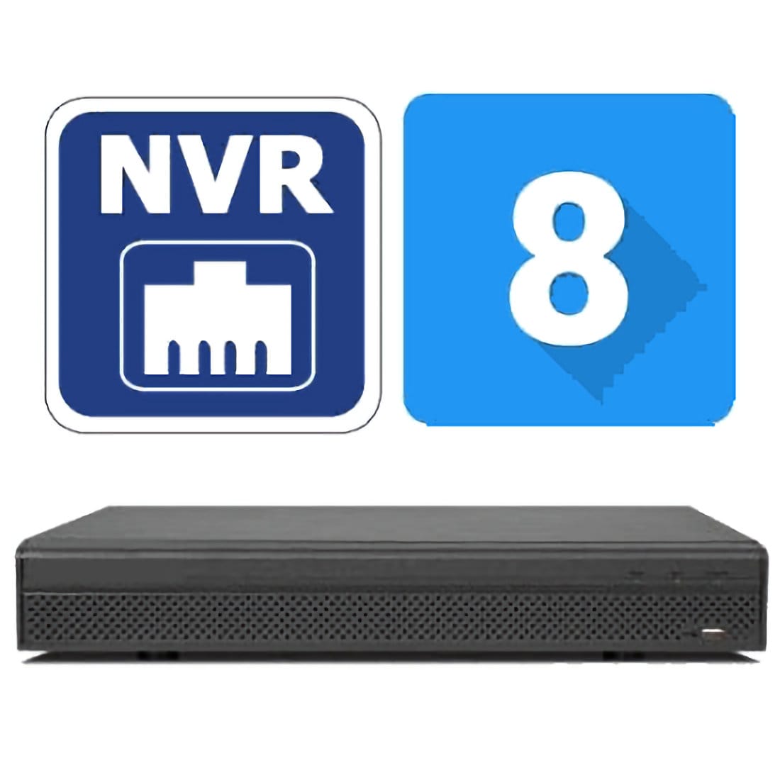 8 channel Network Video Recorders NVRs