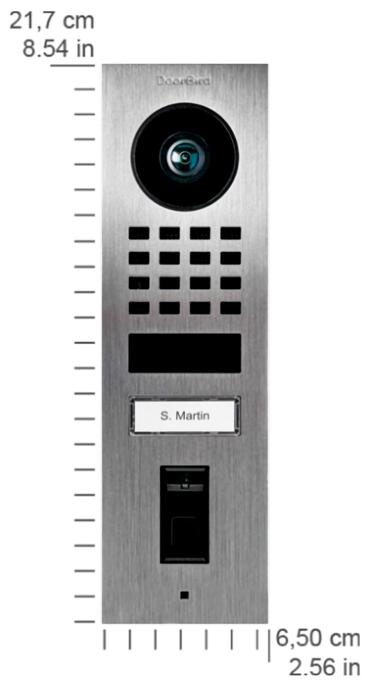 D1101FV Fingerprint 50 Surface-Mount IP Video Door Station
