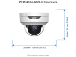 Uniview IPC3534SR4-ADZK-H camera dimensions diagram