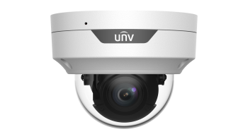 Uniview IPC3535SR4-ADZK-H Uniview 5MP dome camera and IP67 IK10 network camera front view