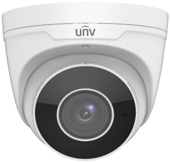 4MP 1/3" CMOS lens with 2.8-12mm motorized zoom, IR-cut filter. True WDR and DNR for clear images in any light. Up to 40m IR distance and IP67 protection. Supports PoE and 256 MB Micro SD card.