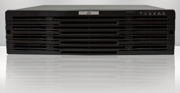 NVR516 64 or 128 Channel IP Video Input, 12 Megapixels Resolution Recording, 16 SATA RAID Up to 10 TB Each 24 Alarm In 8 Out 100 240V AC Power