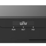 The XVR301-04Q3 Uniview is a network video recorder (NVR) that allows users to store and record video footage. Featuring a 1-SATA hard drive up to 8 TB, this Uniview model supports up to 4K/8MP resolution. This advanced NVR supports H.265/H.264, audio over coaxial cable (only for TVI cameras), TVI, AHD, CVI, and CVBS, plus IP cameras with adaptive access Back Front