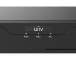 The XVR301-04Q3 Uniview is a network video recorder (NVR) that allows users to store and record video footage. Featuring a 1-SATA hard drive up to 8 TB, this Uniview model supports up to 4K/8MP resolution. This advanced NVR supports H.265/H.264, audio over coaxial cable (only for TVI cameras), TVI, AHD, CVI, and CVBS, plus IP cameras with adaptive access Back Front