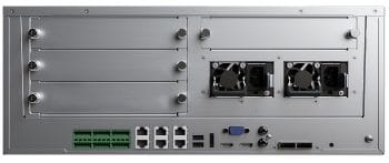 UNIVIEW NVR824-128ER-IM-8G 28 CHANNEL 24 SATA HDDs Up To 10TB Each RAID NVR Back