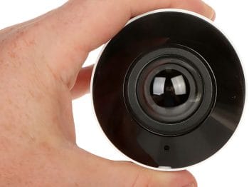 Uniview IPC2105SB-ADF16KM-I0 5MP image 180° wide-angle view Smart Intrusion Prevention True WDR Smart IR IP67 protection DC12V and POE power Get the highest quality image with Uniview Front View Hand