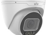 Uniview ColorHunter 4 Megapixel turret IP outdoor network turret IP camera delivers vivid 24/7 full-color video, WDR, PoE, and IP67/IK10 protection.