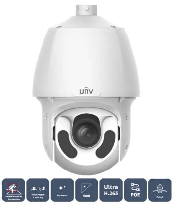 Upgrade your home security with the Uniview IPC6622SR-X33-VF 2MP PTZ dome camera. With 33x zoom, 1080p resolution, and advanced features, it's the perfect choice. Shop now at Collsam Distribution!