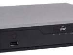 Uniview UNV NVR301-04X 4-channel 4K NVR with Ultra 265, NDAA compliance, ONVIF support, and efficient storage.