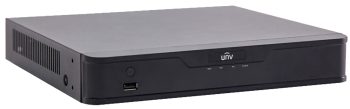 Uniview UNV NVR301-04X 4-channel 4K NVR with Ultra 265, NDAA compliance, ONVIF support, and efficient storage.