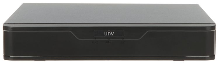 Uniview NVR301-08X 8-channel 4K NVR with Ultra265, ONVIF support, plug-and-play setup, and efficient storage for pro surveillance.