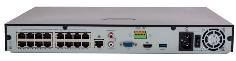 Uniview NVR302-16S-P16 is not just a powerful and efficient surveillance tool, it also offers a user-friendly experience Back