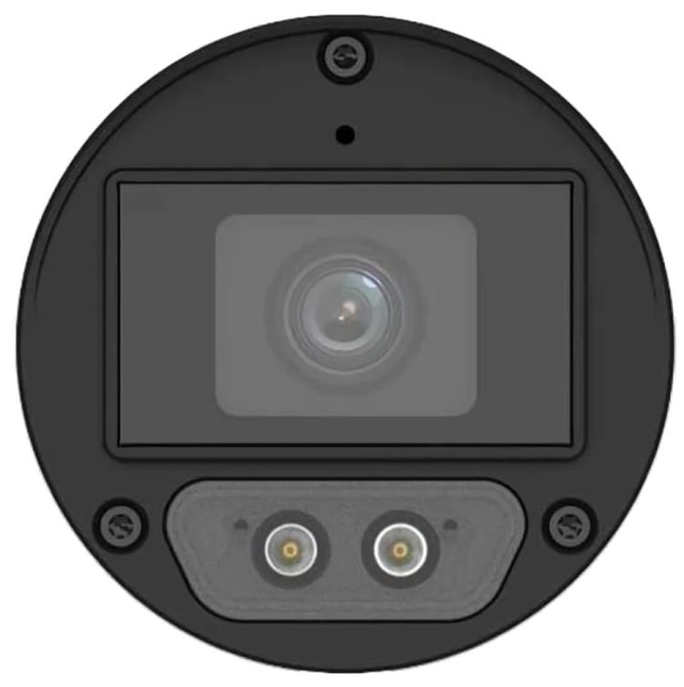 Uniview UAC-B122-AF40M 2MP ColorHunter HD Fixed Mini Bullet Camera with Supports TVI AHD CVI CVBS. Low-Cost Long-Distance Anti-Interference HD Front View Front View