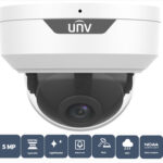Upgrade your surveillance system with the Uniview UAC-D125-AF28M, a 5MP LightHunter HD Fixed IR Vandal Dome Analog Camera. With advanced technology and rugged design, it delivers high-quality footage in any environment. 4-in-1 compatibility and a built-in microphone make it a versatile choice. Get crystal-clear images day and night with LightHunter technology and an IR illuminator. IK10-rated and IP67 weatherproof for ultimate durability. Shop now!