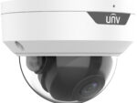 Upgrade your surveillance system with the Uniview UAC-D125-AF28M, a 5MP LightHunter HD Fixed IR Vandal Dome Analog Camera. With advanced technology and rugged design, it delivers high-quality footage in any environment. 4-in-1 compatibility and a built-in microphone make it a versatile choice. Get crystal-clear images day and night with LightHunter technology and an IR illuminator. IK10-rated and IP67 weatherproof for ultimate durability. Shop now!