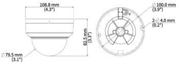 Uniview UAC-D125-AF40M, a high-performance 5MP LightHunter HD IR fixed dome analog camera. With advanced features like a 4.0 mm fixed focal lens, LightHunter Technology, and IP67 and IK10 ratings, it delivers superior low-light imaging and durability for both indoor and outdoor use. Shop now!