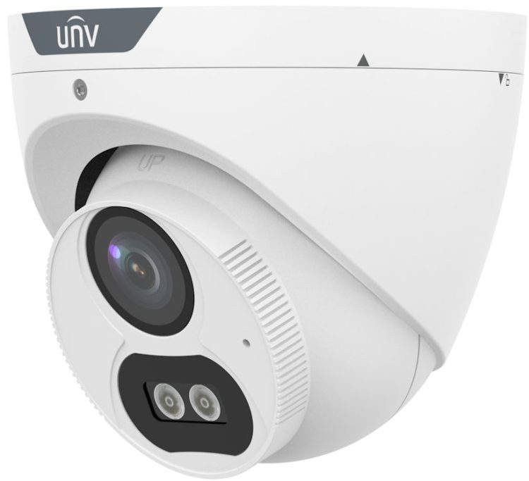 Uniview UAC-T122-AF28M-W 2MP ColorHunter HD Fixed Turret Analog Security Camera. 24/7 full-color imaging, multi-format compatibility, and advanced features for reliable indoor and outdoor monitoring.