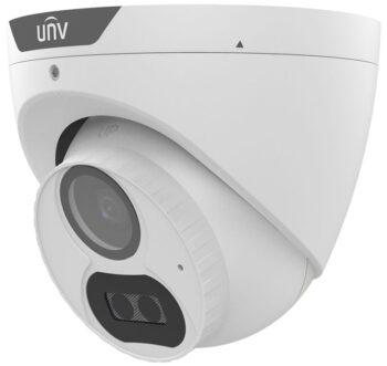 Uniview UAC-T122-AF28M, part of the specialized Whale Series. This 2MP outdoor camera delivers reliable 1080p HD video and features a built-in microphone, dual white-light spotlights, and advanced technology for clear visibility day and night. With multi-format output and an IP67 rating, it's compatible and durable for any environment. Invest in peace of mind with the Uniview UAC-T122-AF28M.