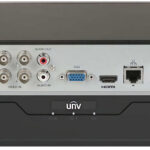 Uniview XVR301-04G3, a versatile 4-channel hybrid DVR that supports analog and IP cameras. With 5-in-1 compatibility, 5MP resolution, and advanced features like UMD and 2-way audio, it's a top choice for small businesses and homes. Plus, its H.265 and H.264 formats optimize storage and bandwidth. Hard disk drive capacities up to 16 TB. Get peace of mind with this reliable and user-friendly solution. #Uniview #XVR301-04G3 #HybridDVR #SecurityCameras