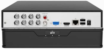 Upgrade your security setup with the Uniview XVR301-08G3 8-channel hybrid DVR. Supports various camera types, H.265 compression, and UMD for accurate motion detection. NDAA compliant for regulatory projects.