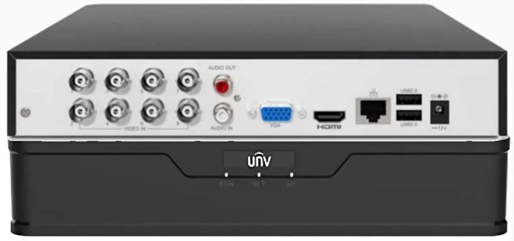 Upgrade your security setup with the Uniview XVR301-08G3 8-channel hybrid DVR. Supports various camera types, H.265 compression, and UMD for accurate motion detection. NDAA compliant for regulatory projects.