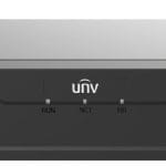 Uniview XVR301 16G3 is a 16-Channel 2MP XVR with 1 SATA interface up to 8 TB SATA HDD H.265 and H.264 video formats two-way audio long transmission distance and support for ONVIF and RTSP protocols.