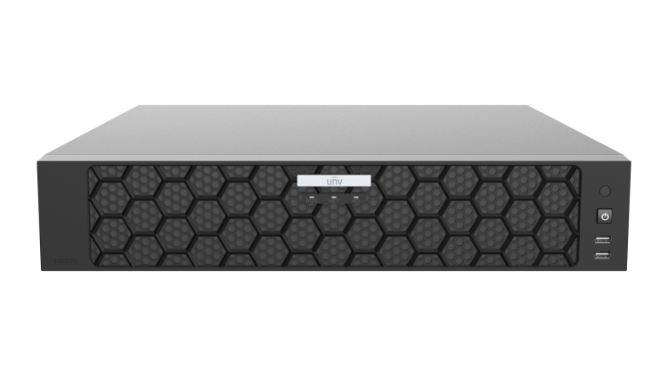 Uniview NVR508-32B 32-channel 4K network video recorder front view