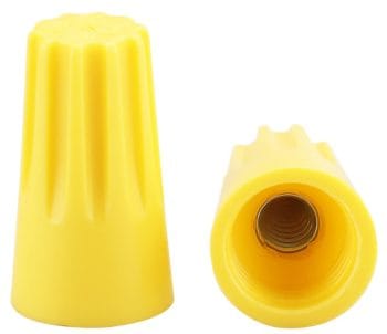 CBA-WP04YL is a Yellow Twist-On Wire Connector That Offers Superior Performance and Reliability It's Perfect for Any Wiring Job With a Maximum Voltage of 300V And a Maximum Operating Temperature Of 221°F