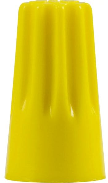 CBA-WP04YL is a Yellow Twist-On Wire Connector That Offers Superior Performance and Reliability It's Perfect for Any Wiring Job With a Maximum Voltage of 300V And a Maximum Operating Temperature Of 221°F