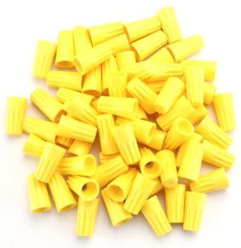 CBA-WP04YL is a Yellow Twist-On Wire Connector That Offers Superior Performance and Reliability It's Perfect for Any Wiring Job With a Maximum Voltage of 300V And a Maximum Operating Temperature Of 221 °F (105 °C) 100