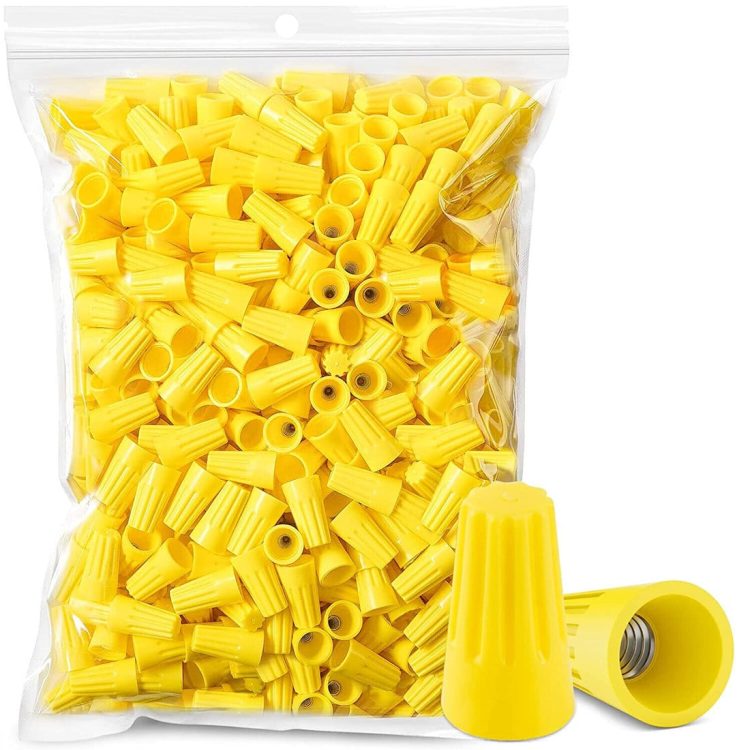 CBA-WP04YL is a Yellow Twist-On Wire Connector That Offers Superior Performance and Reliability It's Perfect for Any Wiring Job With a Maximum Voltage of 300V And a Maximum Operating Temperature Of 221°F 100 Pack