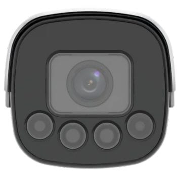 This Uniview HC121@TC-08S-Z LPR offers powerful features 10x optical sensor, 1080P@60fps, H.265, vehicle & license plate recognition, Rejected/Approved list, AC24V/DC12V power supply & PoE, IP67 Front View