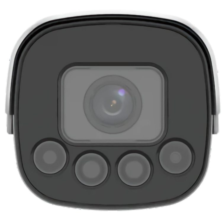 This Uniview HC121@TC-08S-Z LPR offers powerful features 10x optical sensor, 1080P@60fps, H.265, vehicle & license plate recognition, Rejected/Approved list, AC24V/DC12V power supply & PoE, IP67 Front View