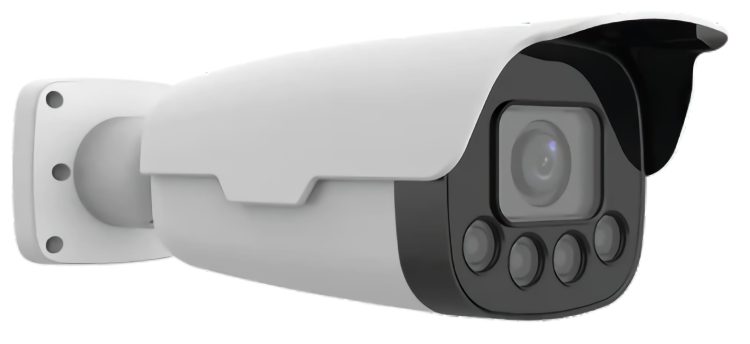 This Uniview HC121@TC-08S-Z LPR offers powerful features 10x optical sensor, 1080P@60fps, H.265, vehicle & license plate recognition, Rejected/Approved list, AC24V/DC12V power supply & PoE, IP67 Right View