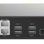Uniview DC5601: 8K@60, 2-Channels 8K@30, 8-Channels 12MP@20, 8-Channels 4K@30, 32-Channels 1080P@30, 64-Channels 720P@30 decoding. Dual HDMI output,