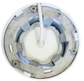 Uniview EC-T4F28M High-quality image with 4Megapixel Fixed Eyeball Network Camera. 1/3”CMOS sensor; 4MP (2560×1440)@25/20fps; 3MP (2304×1296)@30/25fps; 2MP (1920×1080)@30/25fps; 720P 1280×720)@30/25fps Bottom View