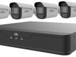 Uniview EK-S31P4B44T1 NVR System 1 TB 4MP Lite Bullet IP Cameras Complies with NDAA Section 889. Everything you need for home/business surveillance, except the monitor. 8MP resolution, H.264/H.265