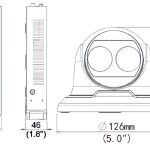 Uniview EK-X1P8T46T2 8 Channel NVR Ultra 265 H.265 H.264 MJPEG IK10 vandal resistant IP67 Ingress Protection. Get it with 2 TB HDD, 6 x 4MP Turret IP Cameras Dimension’s