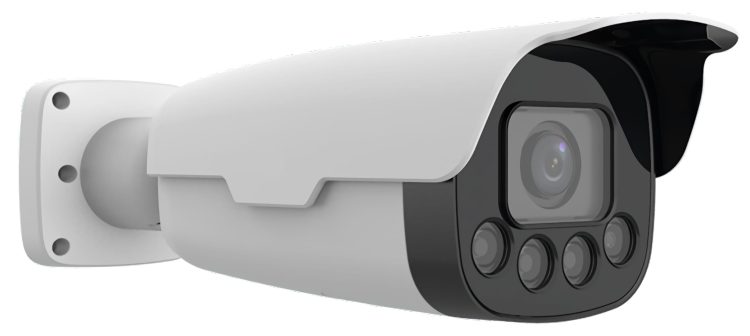 Uniview HC121@TCR-08S-Z LPR Sensor With10x Zoom Lens 1080P@60fps Image and Video Streams H.265, Vehicle And License Plate Recognition AC24V/DC12V Power IP67 And IK10 Right Side