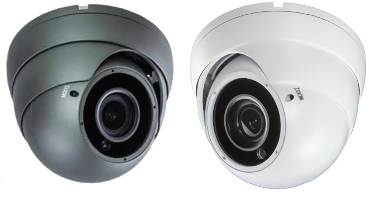 Eyemax UIB-B4332V 4MP IR Turret Camera Weather-Resistant Varifocal Lens Up To 82ft (24.99 M) IR Range, and Advanced Features Like WDR, HLI, and 3DNR.