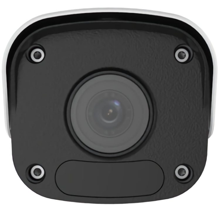 Uniview IPC2122LR3-PF40(60)M-D 2MP Mini Bullet Camera with Digital WDR IR Range Up To 30m Poe ROI Smart IR Front View