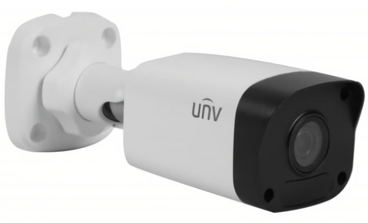 Uniview IPC2122LR3-PF40(60)M-D 2MP Mini Bullet Camera with Digital WDR IR Range Up To 30m Poe ROI Smart IR Left View