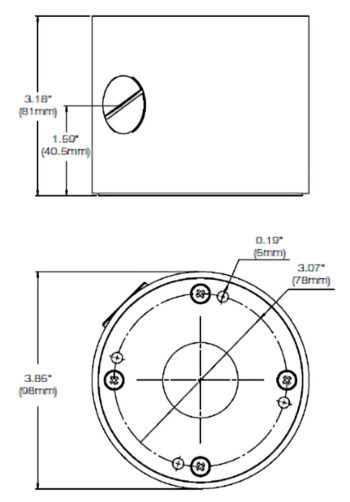 Securely mount and protect your Digital Watchdog bullet cameras with the DWC-BLJUNC junction box. Made from durable aluminum alloy, it features versatile cable management and is ideal for both indoor and outdoor use. Save time and ensure a tidy installation with this must-have accessory. #DigitalWatchdog #BulletCameras #JunctionBox