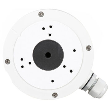Securely mount your bullet camera with the Digital Watchdog DWC-MBTJUNCW junction box. Its weather-resistant design and cable management capabilities make it perfect for indoor and outdoor installations. Easy installation and hardware included. Order now!
