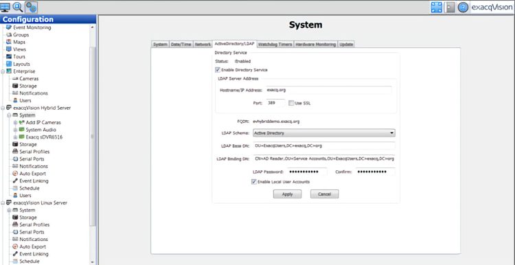 EXACQ ACEVENIP01-01 Activation Card with One EXACQVISION Enterprise IP Camera License Includes One Year of Software Updates Active Directory and LDAP