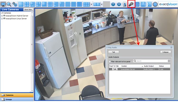 EXACQ ACEVENIP01-01 Activation Card with One EXACQVISION Enterprise IP Camera License Includes One Year of Software Updates Two-Way Audio