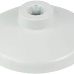 EXACQVISION ADCI6DPCAPOW Outdoor or Indoor Pendant Cap White for Direct Threaded Pipe Mount or Combined Use with ADCBMARM Gooseneck Mounting Arm.