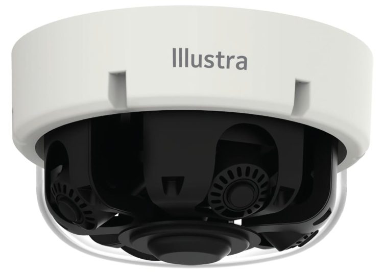 EXACQVISION IPS20 M12 OTA4 Illustra Pro Gen4 20mp Multisensor 2.7 13.5mm AI TDN TWDR IP66 IK10 SDXC